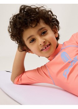 Bluzka CLTN K PRCT UV Neon Koral 122-128 ze sklepu Diverse w kategorii T-shirty chłopięce - zdjęcie 173378118