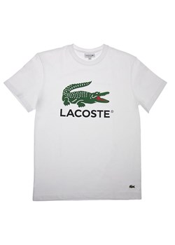 Koszulka Lacoste TH1285-001 - biała ze sklepu streetstyle24.pl w kategorii T-shirty męskie - zdjęcie 173378375