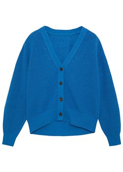Ecoalf Kardigan w kolorze niebieskim ze sklepu Limango Polska w kategorii Swetry damskie - zdjęcie 173378856