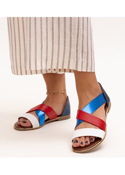 Kolorowe sandały z zakrytą piętą Massawa ze sklepu gemre w kategorii Sandały damskie - zdjęcie 173379679
