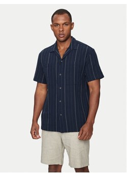 Selected Homme Koszula Slhreg-Mix 16093647 Granatowy Regular Fit ze sklepu MODIVO w kategorii Koszule męskie - zdjęcie 173380075
