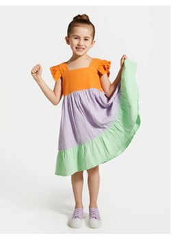 Coccodrillo Sukienka letnia WC4128301OWK Kolorowy Regular Fit ze sklepu MODIVO w kategorii Sukienki dziewczęce - zdjęcie 173380177
