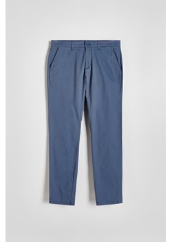 Reserved - Spodnie chino slim fit - zielony ze sklepu Reserved w kategorii Spodnie męskie - zdjęcie 173380695