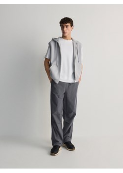 Reserved - Spodnie loose fit - ciemnoszary ze sklepu Reserved w kategorii Spodnie męskie - zdjęcie 173381455