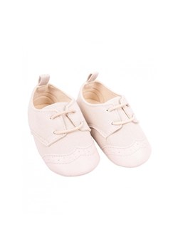 Buciki niemowlęce niechodki eleganckie jasnobeżowe ze sklepu 5.10.15 w kategorii Buciki niemowlęce - zdjęcie 173382596
