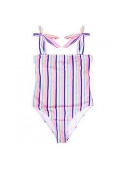 Kostium plażowy damski jednoczęściowy pastelowy w paski ze sklepu 5.10.15 w kategorii Stroje kąpielowe - zdjęcie 173382606