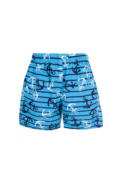 Szorty plażowe kąpielowe męskie w kotwice niebieskie ze sklepu 5.10.15 w kategorii Kąpielówki - zdjęcie 173382676