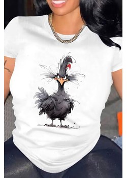 T-shirt SOARFILA ze sklepu Ivet Shop w kategorii Bluzki damskie - zdjęcie 173383789