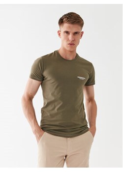 Aeronautica Militare T-Shirt AM1UTI003 Zielony Regular Fit ze sklepu MODIVO w kategorii T-shirty męskie - zdjęcie 173384929