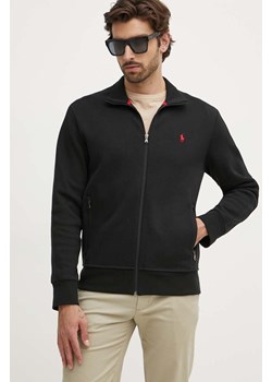 Polo Ralph Lauren bluza męska kolor czarny gładka 710881509 ze sklepu ANSWEAR.com w kategorii Bluzy męskie - zdjęcie 173386146