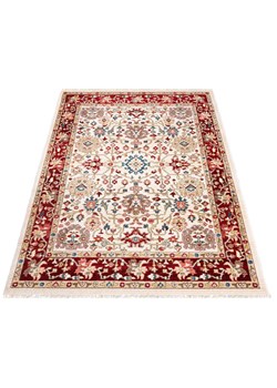 Prostokątny kremowy dywan z frędzlami - Iraz 8X ze sklepu Edinos.pl w kategorii Dywany - zdjęcie 173387388