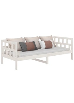 Białe łóżko młodzieżowe z drewna 90x200 - Sonja 4X ze sklepu Edinos.pl w kategorii Łóżka i materace - zdjęcie 173387516