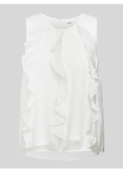 Bluzka z falbanami ze sklepu Peek&Cloppenburg  w kategorii Bluzki damskie - zdjęcie 173388315