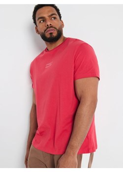 Sinsay - Koszulka z nadrukiem - różowy ze sklepu Sinsay w kategorii T-shirty męskie - zdjęcie 173391135