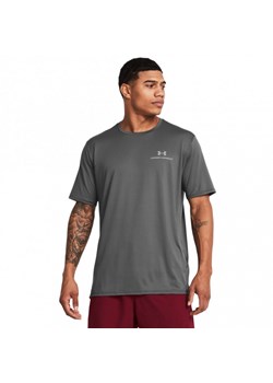 Męska koszulka treningowa Under Armour Vanish Energy SS - szara ze sklepu Sportstylestory.com w kategorii T-shirty męskie - zdjęcie 173392495