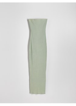 Reserved - Sukienka tuba - jasnozielony ze sklepu Reserved w kategorii Sukienki - zdjęcie 173393665
