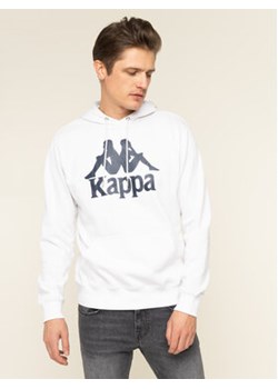 Kappa Bluza 705322 Biały Regular Fit ze sklepu MODIVO w kategorii Bluzy męskie - zdjęcie 173394295