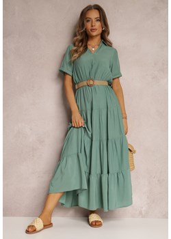 Zielona Sukienka Pelletier ze sklepu Renee odzież w kategorii Sukienki - zdjęcie 173394619
