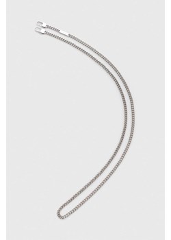 MICHAEL Michael Kors pasek do torebki kolor srebrny 34T7SB2N7M ze sklepu ANSWEAR.com w kategorii Paski damskie - zdjęcie 173395765