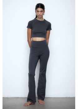 H & M - Rozszerzane legginsy - Szary ze sklepu H&M w kategorii Spodnie damskie - zdjęcie 173396335