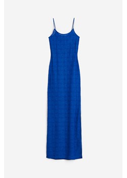 H & M - Długa sukienka dżersejowa - Niebieski ze sklepu H&M w kategorii Sukienki - zdjęcie 173396495