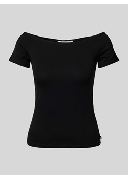 T-shirt z dekoltem w łódkę ze sklepu Peek&Cloppenburg  w kategorii Bluzki damskie - zdjęcie 173396598