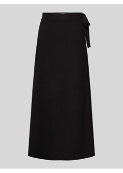 Długa spódnica z bocznym wiązaniem model ‘Rosa’ ze sklepu Peek&Cloppenburg  w kategorii Spódnice - zdjęcie 173396606
