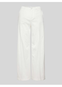 Spodnie z długą nogawką z kantami ze sklepu Peek&Cloppenburg  w kategorii Spodnie damskie - zdjęcie 173396728