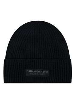 Armani Exchange Czapka 940343 3F300 00020 Czarny ze sklepu MODIVO w kategorii Czapki zimowe damskie - zdjęcie 173396858