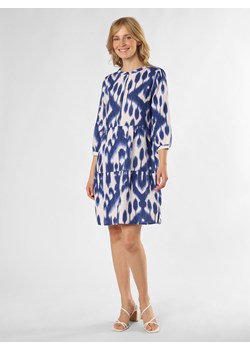 Street One Lniana sukienka damska Kobiety len niebieski wzorzysty ze sklepu vangraaf w kategorii Sukienki - zdjęcie 173399275