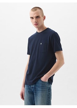 GAP Koszulka w kolorze granatowym ze sklepu Limango Polska w kategorii T-shirty męskie - zdjęcie 173399975