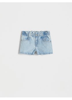Reserved - Jeansowe szorty - niebieski ze sklepu Reserved w kategorii Spodenki dziewczęce - zdjęcie 173400775