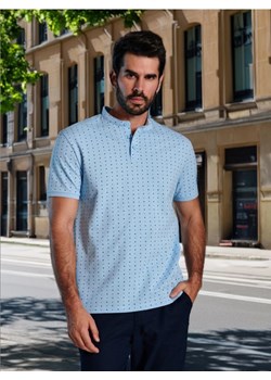 Sinsay - Koszulka bawełniana - niebieski ze sklepu Sinsay w kategorii T-shirty męskie - zdjęcie 173403379