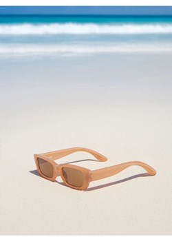 Sinsay - Okulary przeciwsłoneczne - brązowy ze sklepu Sinsay w kategorii Okulary przeciwsłoneczne damskie - zdjęcie 173403519