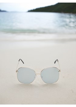 Sinsay - Okulary przeciwsłoneczne - srebrny ze sklepu Sinsay w kategorii Okulary przeciwsłoneczne damskie - zdjęcie 173403526