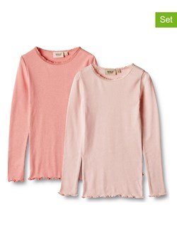 Wheat Koszulki (2 szt.) w kolorze jasnoróżowym ze sklepu Limango Polska w kategorii Bluzki dziewczęce - zdjęcie 173404537