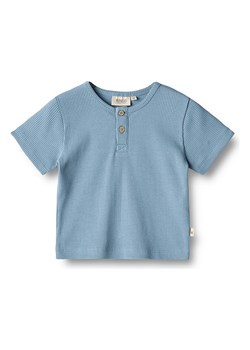Wheat Koszulka &quot;Lumi&quot; w kolorze błękitnym ze sklepu Limango Polska w kategorii Odzież dla niemowląt - zdjęcie 173404598