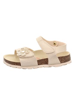 superfit Skórzane sandały w kolorze złotym ze sklepu Limango Polska w kategorii Sandały dziecięce - zdjęcie 173404788
