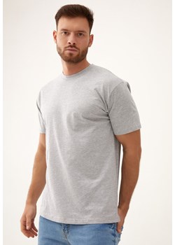 Szara Koszulka Tinanella ze sklepu Born2be Odzież w kategorii T-shirty męskie - zdjęcie 173407019