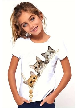 T-shirt dla dziewczynki MORFOLTI ze sklepu Ivet Shop w kategorii Bluzki damskie - zdjęcie 173407219