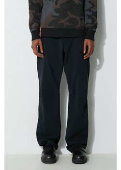 Columbia spodnie męskie kolor czarny proste ze sklepu PRM w kategorii Spodnie męskie - zdjęcie 173407746