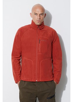 Columbia bluza męska kolor czerwony gładka ze sklepu PRM w kategorii Bluzy męskie - zdjęcie 173407786