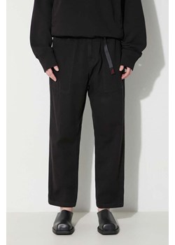 Gramicci spodnie bawełniane Loose Tapered Pant kolor czarny szerokie medium waist G103.OGT-KREMOWY ze sklepu PRM w kategorii Spodnie męskie - zdjęcie 173407966