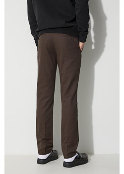 Dickies spodnie męskie kolor brązowy proste ze sklepu PRM w kategorii Spodnie męskie - zdjęcie 173408316