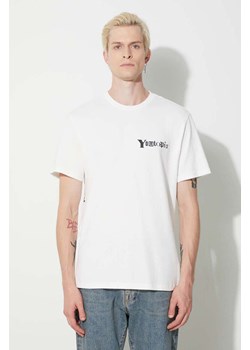 KSUBI t-shirt bawełniany męski kolor biały z nadrukiem ze sklepu PRM w kategorii T-shirty męskie - zdjęcie 173408456