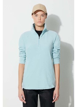 Columbia bluza sportowa Glacial IV kolor turkusowy gładka 1802201 ze sklepu PRM w kategorii Bluzy damskie - zdjęcie 173408586