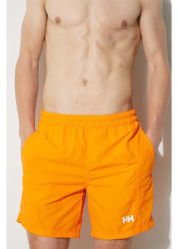 Helly Hansen szorty kąpielowe Calshot kolor pomarańczowy 55693-222 ze sklepu PRM w kategorii Kąpielówki - zdjęcie 173408666