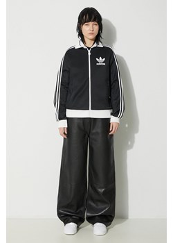adidas Originals bluza Beckenbauer damska kolor czarny z aplikacją IR6089 ze sklepu PRM w kategorii Bluzy damskie - zdjęcie 173408765