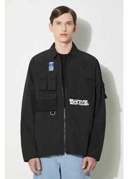 Billionaire Boys Club kurtka Multi Pocket Overshirt męska kolor czarny przejściowa B24239 ze sklepu PRM w kategorii Kurtki męskie - zdjęcie 173408987
