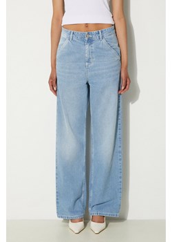 Carhartt WIP jeansy Simple Pant damskie high waist I031924.01ZO ze sklepu PRM w kategorii Jeansy damskie - zdjęcie 173409127
